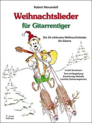 Produktbild von Morandell, R: Weihnachtslieder für Gitarrentiger