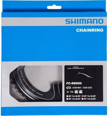Produktbild von Shimano Y1W898030 Kettenblätt 110 BCD-Asymmetrisch 52T 1.0