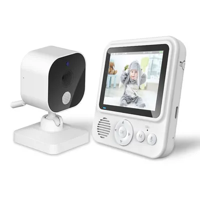 Produktbild von Babyphones, Smart Caregiver Videomonitor für Altenpflege und Pflegekräfte, tragbar, wiederaufladbar, Infrarot-Nachtsicht, sichere Verbindung