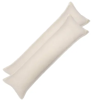 Produktbild von vidaXL Kissenbezug 2 pcs HOUTEN Creme 40 x 145 cm Bouclé