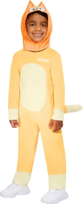 Image de Bluey - Costume « Deluxe » pour enfants « Bingo », ensemble en peluche BN6431 (116) (marron clair/beige)