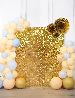 Produktbild von Goldenes Wandpanel 30 x 30 cm -