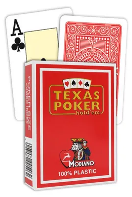 Immagine prodotto di Modiano – Texas Poker Hold'em Rosso