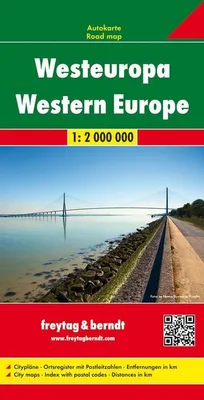 Produktbild von Westeuropa 1 : 2 000 000. Autokarte
