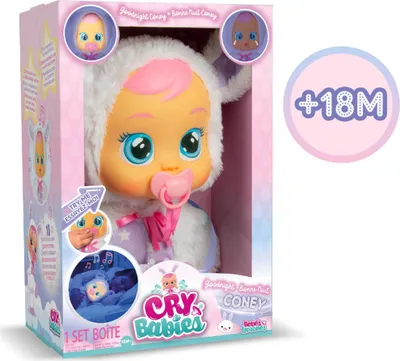 Obrázok produktu pre IMC Toys Cry Babies Good Night Coney, Bábika, Žena, 2 rok / roky, Dievča, Zvukové efekty, Svetelné efekty