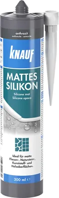 Immagine prodotto di Knauf Silicone opaco 300 ml antracite