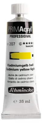 Produktbild von Kadmiumgelb hell 35ml - PRIMAcryl Acrylfarbe Schmincke 13 207 009