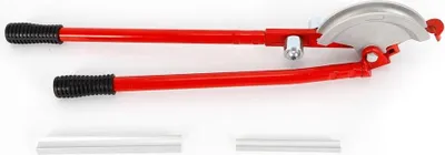 Image de Cintreuse à tubes - Outil de cintrage - Diamètres 15 et 22 mm - Pour le cuivre, l'aluminium, le fer à paroi mince et l'acier inoxydable - Dimensions : 73 × 13 × 13 cm