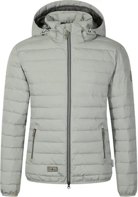 Produktbild von Blue Wave Damen Steppjacke Irina - Jacke gesteppt mit abnehmbarer Kapuze in Seagrass Größe 38