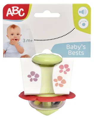 Productafbeelding van ABC Baby Babywelt Greifling ABC Bloemenrammelaar 104010102