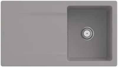 Produktbild von Villeroy & Boch Keramikspüle 333501KD, Siluet 50 Einbauspüle - inkl.