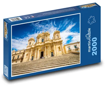 Produktbild von martinpuzzle - Puzzle 2000 Teile - Sizilien - Kathedrale