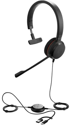 Produktbild von JABRA Evolve 20 USB C/A UC Mono