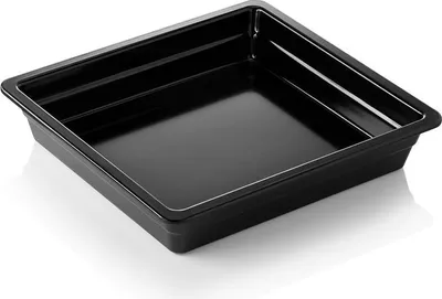 Produktbild von GN Behälter GN 65 BLACK 2/3-065 mm, schwarz, Melamin