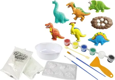 Produktbild von DIY-Gipsabguss-Set Dinosaurier bemalen