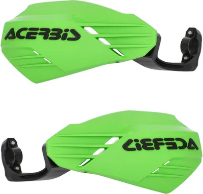 Image de ACERBIS Protecteurs de main ouverts linéaires verts/noirs