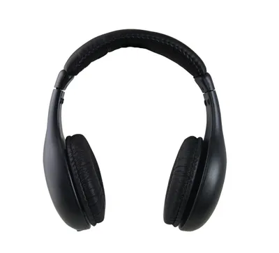 Produktbild von Kopfhörer Faltbar mit FM Radio Kabellos Headphones Over Ear HiFi Stereo Bass, Farbe:Schwarz