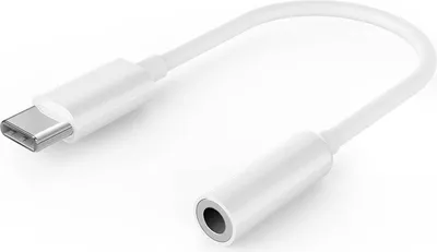 Produktbild von Gembird USB-C zu 3,5 mm Audio Adapter Kabel in Weiß
