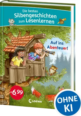 Produktbild von Die besten Silbengeschichten zum Lesenlernen - Auf ins Abenteuer!