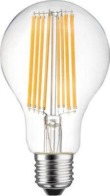 Produktbild von LED Filament Leuchtmittel Birnenform 12W = 110W E27 klar 1500lm warmweiß 2700K