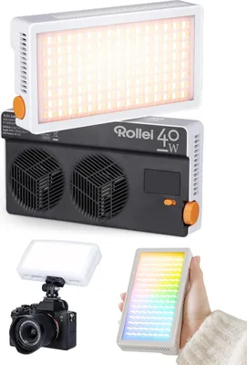 Zdjęcie produktu dla Rollei LUMIS 40 W RGB kuvausvalo