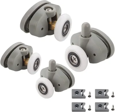 Immagine prodotto di Solidchoice - Set di 4 rotelle per porte doccia in vetro