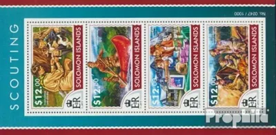 Produktbild von Briefmarken Salomoninseln 2015 Mi 3227-3230 Kleinbogen (kompl. Ausg.) postfrisch Pfadfinder