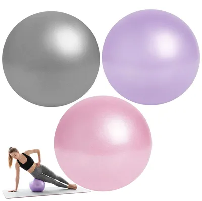 Productafbeelding van Gymnastiekbal, 25 cm, set van 3, geschikt voor Pilates en yoga