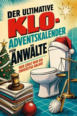 Produktbild von Der ultimative Klo-Adventskalender für Anwälte