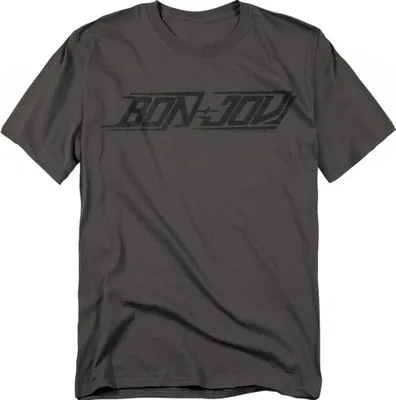 Produktbild von Bon Jovi - "New" T-Shirt für Herren/Damen Uni TV20676 (L) (Holzkohle)