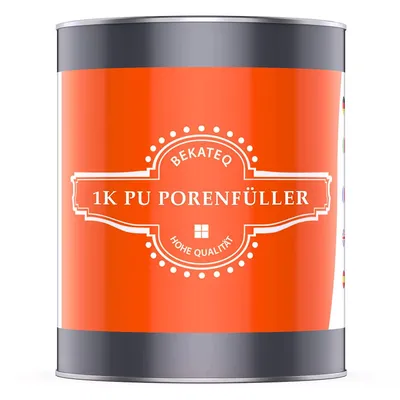 Produktbild von 1K Polyurethan Porenfüller 1kg für Steinteppich außen, UV-fest, elastisch, wetterfest, chemikalienbeständig, hochbelastbar - BEKATEQ BK-669PU