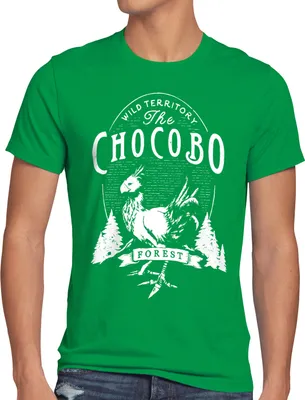 Produktbild von BaumwolleCloud Chocobo Herren T-Shirt final VII Rollenspiel reitvogel
