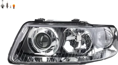 Produktbild von Scheinwerfer passend für Audi A3 8L 09/00-05/03 Links Leuchtmittel 8L0941003K 8L0941003AF Johns