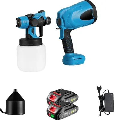 Immagine prodotto di Pistola a spruzzo, design ergonomico, getti personalizzabili, batteria 800ML 128VF
