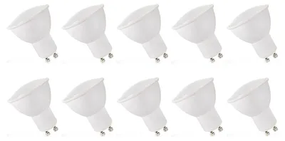 Produktbild von Spectrum GU10 LED Spot Lampe 1,5W 120lm 3000K Warmweiß 230V 10 Stück