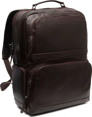Immagine prodotto di The Chesterfield Brand zaino per laptop zaino con scomparto per laptop Lennox Backpack Brown marrone scuro