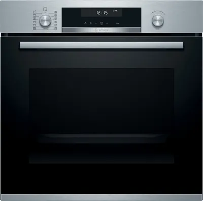 Produktbild von Bosch Serie 6 HBG5780S6, Medium, Elektrischer Ofen, 71 l, 71 l, Pyrolytisch, 4800 W