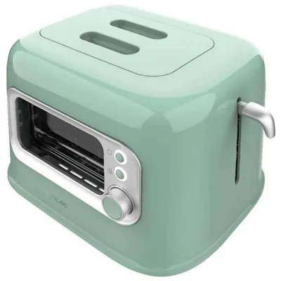 Produktbild von CECOTEC 08040 - Vertikaler Toaster RetroVision Green