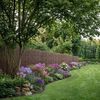 Produktbild von Weidenmatte Sichtschutzzaun Sichtschutz 150 cm x 5 m Weide Windschutz
