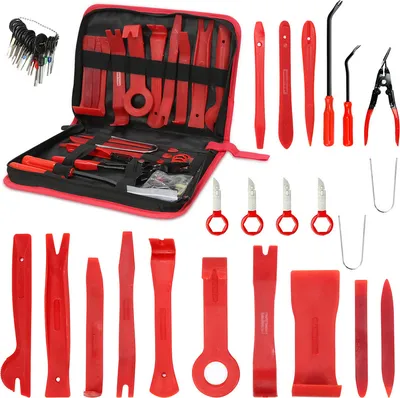 Produktbild von Jopassy 40tlg Auto Demontage Werkzeuge Innenraum Verkleidungs, Car Audio, DVD und Nevigation Tool zum Entfernen von Car Panel mit Tool-Set zum Entfernen der Trimmung für Fahrzeug Dash