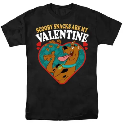 Imagen del producto de Sudadera uni para hombre/mujer de Scooby Doo, con el texto "Scooby Snacks Are My Valentine" (Las galletas de Scooby son mi San Valentín), modelo TV37787 (talla XXL), color