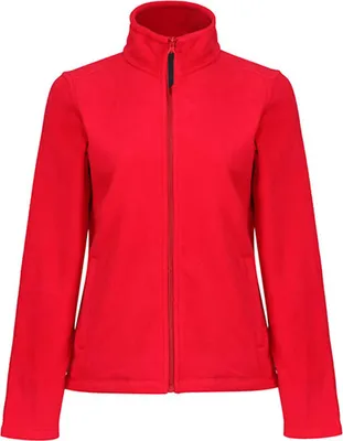 Immagine prodotto di Regatta TRF565 | Donna Micro Full Zip Fleece / Damen Fleece Jacke - Farbe: Classic Red - Größe: 40 (14)