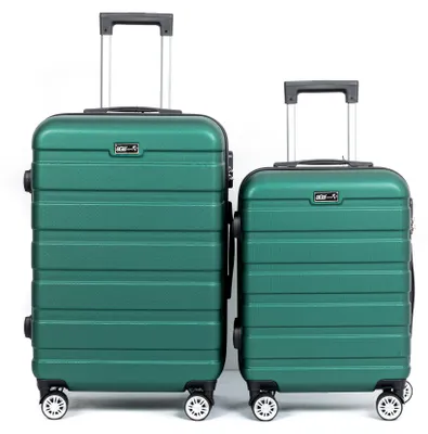 Image de Aga Travel Ensemble de valises de voyage MR4687 Vert
