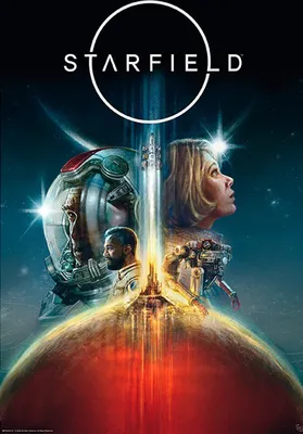 Produktbild von Starfield - Journey Through Space - Poster