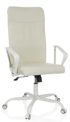 Produktbild von hjh OFFICE Home Office Bürostuhl STRYKA W Schreibtischstuhl mit Armlehnen Stoff Drehstuhl