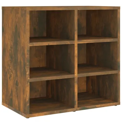 Produktbild von vidaXL Schuhregal Räuchereiche 52,5x30x50 cm