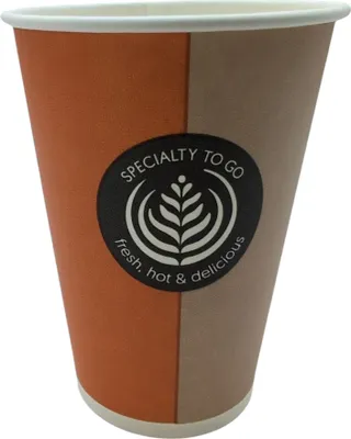 Produktbild von 2500 Kaffeebecher 180 ml Ø 70 x 93 mm "Specialty to Go" – Coffee to Go Becher