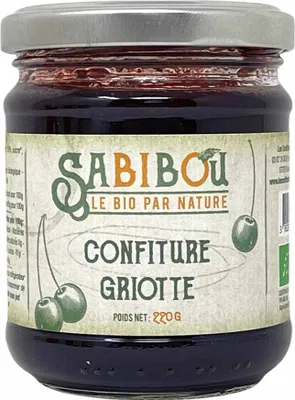 Produktbild von SABIBOU Morello Kirschen Konfitüre Confiture extra Griotte
