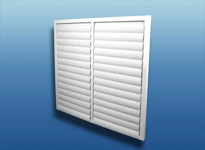 Produktbild von Lüftungsgitter für Industrieventilatoren : 805x805mm Größe: 805x805mm