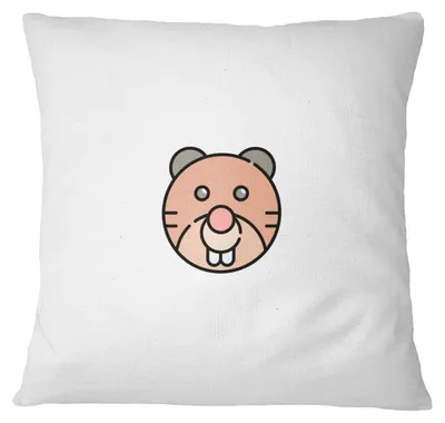 Dekorative Kissenhülle 60x60 cm weiß Polyester Reißverschluss